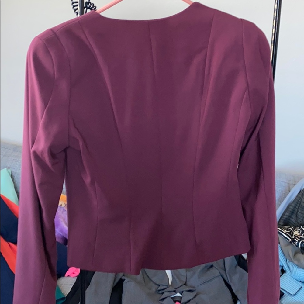 Maroon blazer - Picture 4 of 5